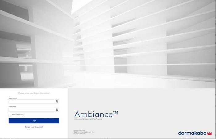 Electronic Smart Door Locks and ambiance software