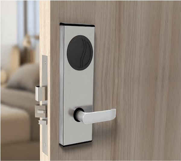 Safflock MT RFID smart hotel door lock by Dormakaba